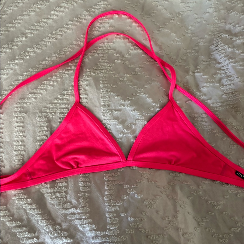 Jolyn Clothing Hot Pink Bikini Top